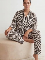 Пижама женская "Zebra Plus Size"